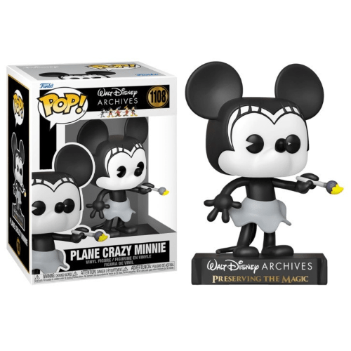 Funko Pop Walt Disney Archives 1108 - Plane Crazy Minnie Funko Pop Walt Disney Archives 1108 - Plane Crazy Minnie